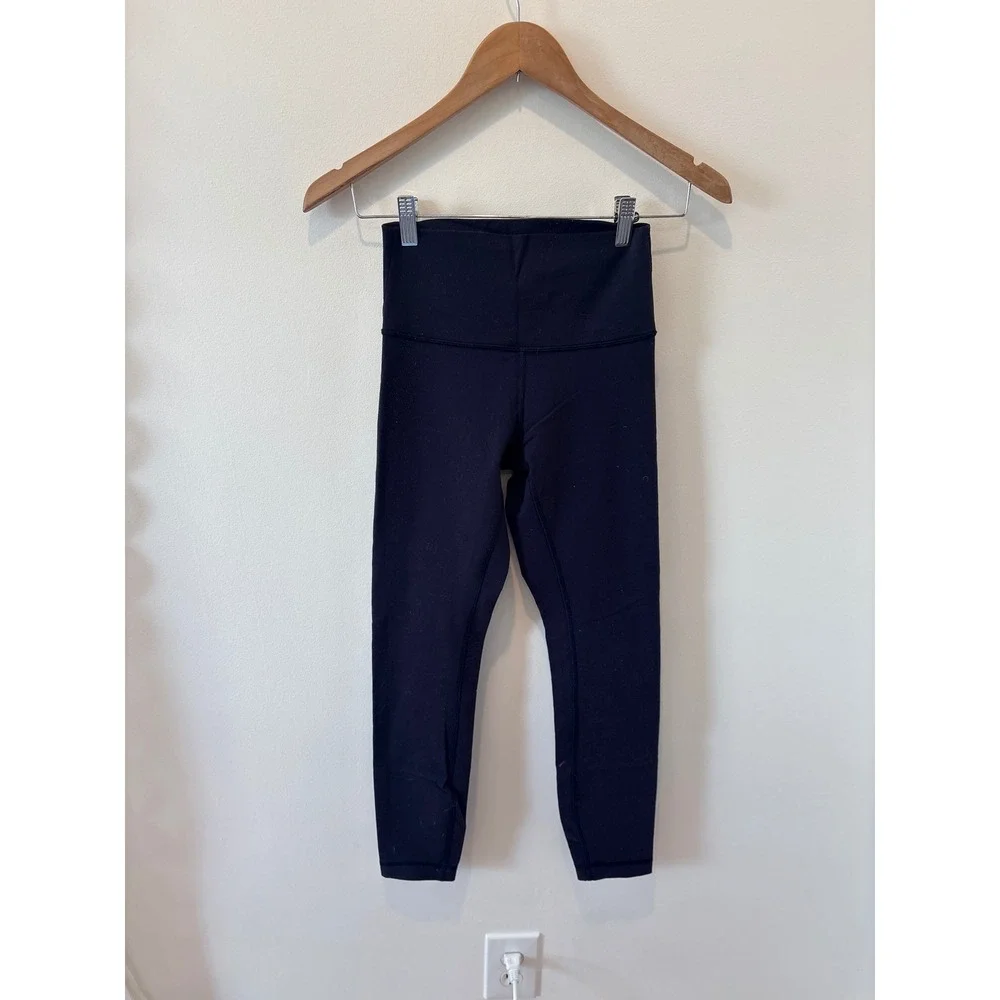 Lululemon Wunder Under‎ Leggings True Navy Size 4